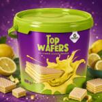TOPGEL TOP WAFERS Citrom Ízű Nápolyi 900g