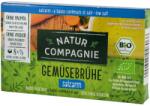 Natur Compagnie Supa bio de legume cu putina sare, 8 cuburi NATUR