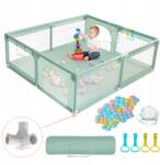COMOMY Gyerek járóka Comomy 150x180x66 cm - biztonságos játéktér (646CPL)