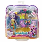 Enchantimals Maki Család szett Lorinda maki baba 3 maki állatka (HRX86)