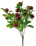 Valex Decor Gyümölcsös bokor, 15 fejes, 33cm magas - Piros (LD091-01)