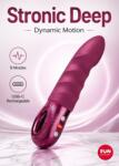 FUN FACTORY Pulsator Stronic Deep Fun Factory, 8 Moduri Thrusting, Textura Ribbed, G-Spot, USB-C, Waterproof IPX7, 20.8 cm Vibrator