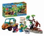 Playmobil - Jucarie de rol Ingrijitor zoo cu vehicul (PM72072)