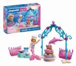 Playmobil - Jucarie de rol Bufet pentru nunta subacvatica (PM72108)