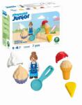 Playmobil - Junior Jucarii de nisip pentru pasionatii de inghetata (PM72006)