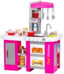 Chipolino Set jucarie Chipolino Kitchen 72, 5 cm cu sistem de curgere apa, lumini, sunete si 53 accesorii (DIPK002419SK) Bucatarie copii