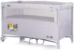 Chipolino Patut pliabil Chipolino Relax Tiger platinum cu laterala culisanta (KOSIRE267PL) - ookee