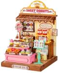 Rolife Puzzle 3D, Minicasuta Sweetie’s Donut Shop, RoLife, 141 piese