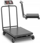 Steinberg Systems Ipari Mérleg platformos, kerekekkel, 600 Kg 100 G LCD kijelzővel (SBS-PF-600/100W)