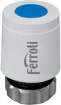 Ferroli Cap termostatic Ferroli FER 730 normal inchis 230V pentru distribuitoare de incalzire in pardoseala (FER730)