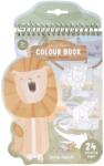 Little Dutch Carte de colorat - Jim - Safari Friends - Little Dutch Carte de colorat