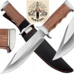 BSH Adventure Bsh Finka Rozsdamentes Vadászkés Hidden Tang Acél 440 Huzattal 32 cm (N216B)