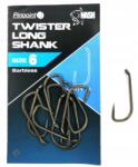 Nash Horgok Nash Twister Long Shank 8 sorjamentes 10db (T6166)