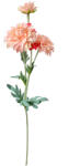 Clayre & Eef Crizantema artificiala roz verde 10x8x75 cm (5PL0159)
