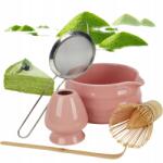 Bedee Matcha szett Bambusz kiegészítők Gyönyörű Boszorkány Seprű 5db Ajándék (Zestaw do matchy startowy Matcha )