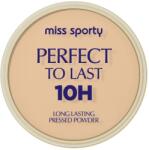 Miss Sporty Pudra Perfect To Last Powder Porcelain 10, 4g, Miss Sporty