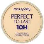 Miss Sporty Pudra Perfect To Last Powder 50 Transparent, 4g, Miss Sporty