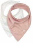 Jollein Лигавник-бандана Jollein - Twinkling, 2 броя, Wild Rose (560421) - baby