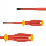 Högert Technik Szigetelt csavarhúzó PZ2/SL6 x100mm Slim CrMo 1000V Hogert biztosítékokhoz (HT1S977-1)