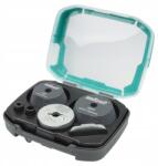 wolfcraft 3 db-os adapter készlet Wolfcraft lyukak nagyításához (5953000)