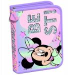 UNIPAP Minnie egér pasztell színű kihajtható tolltartó 21x14x3, 5cm (Minnie egér pasztell színű kihajtható tolltar)