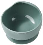 Yatrick Castron/bol antiderapant din silicon pentru animale - bol de apă/hrană caini și pisici, antistropire, cu ventuză, moale, durabil, silențios - culoare verde (5947226260113) Castron
