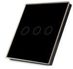 HomeVast Telecomanda RF cu contact tactil, 3 canale, negru - Model SM-R603-B (SM-R603-B)