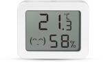HomeVast Senzor inteligent de temperatura si umiditate, HomeVast®, cu protocol ZigBee, compatibil Tuya/Smartlife (PST-WSD500D)