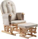 ONINO Fotoliu reglabil pentru alăptare ONINO CALM. me, cu suport de picioare, Natural Beige (TF05T)