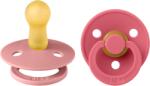 BIBS Set 2 suzete BIBS Colour Latex, tetină rotundă, 6 luni - Culori variate (120446)