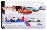 Majorette Set 2 Masinute Si Remorca Porsche Panamera Scara 1: 64 (6427037040030)