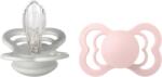 BIBS Set 2 suzete BIBS Supreme Silicon cu tetină simetrică - Culori și mărimi variate (260352)
