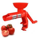 Storcator Manual de Rosii RAFMIX 2327 10 kg h cu Sita din Inox si Fixare pe Masa Masina de tocat manual