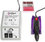 zenifique Freza unghii profesionala Zenifique®, pila electrica unghii false 20.000 RPM, gri (ZEN-85)