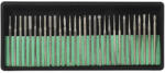 zenifique Set 30 de capete pentru freza electrica, bit-uri diamantate, pentru manichiura si pedichiura, 2.35 mm (ZEN-238)