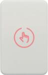 CSAccess Buton de iesire Touch, plastic alb, montaj aparent, 12-24 Vcc, NO-NC-COM, LED, 86 x 55 mm CSB-86-P1 (CSB-86-P1) - proton