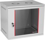 AsyTech Rack perete 9U 19'' 542X400, capacitate incarcare 50 kg, RAL7035 - ASYTECH Networking ASY-9U-5440SBW (ASY-9U-5440SBW)