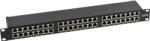 AsyTech Patch Panel 2U, FTP cat5e, 48 porturi RJ45 - ASYTECH Networking ASY-PP-FTP5E-48 (ASY-PP-FTP5E-48) - proton