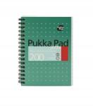 Pukka Pad Spirálfüzet "Metallic Jotta", vegyes, A6, vonalas, 100 lap, Pukka Pad (JM036-LINED)