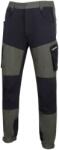 LAHTI PRO Pantaloni de lucru Lahti PRO M verde-negru, elastici, cu buzunare multiple (L4053802)