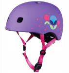 Micro Gyermek kerékpár/roller sisak Micro Floral Purple S (AC2137BX)