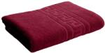 Ralex Pucioasa Prosop baie de fata 50x90 cm Bumbac 100%, Greek Border 500 grame/mp, Rosu (100.280-rosu) Prosop