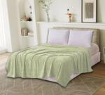 Ralex Pucioasa Patura Cocolino UNI pentru pat dublu 200x230 cm, model fluturi Verde Pucioasa (PCU-verde) Patura