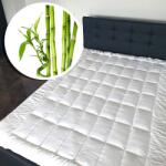 Ralex Pucioasa Protecție saltea pat 140x200 cm, umplutură de bambus, matlasata 100% naturală (PRB140)