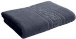 Ralex Pucioasa Prosop baie de corp 70x140 cm Bumbac 100%, Greek Border 500 grame/mp, Gri Inchis (100.279-gri-inchis) Prosop