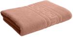 Ralex Pucioasa Prosop baie de mâini 30x50 cm Bumbac 100%, Greek Border 500 grame/mp, Roz (Mountbatten Pink) (100.281-105626) Prosop