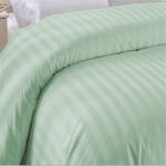 HomePuls Cearsaf de pilota 2 persoane king size Damasc Bumbac 100% tip Hotel cu dunga 1 cm, 200x230 cm, Verde Mint (CPF.152-mint)