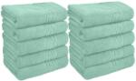 Ralex Pucioasa Pachet 10 prosoape baie 70x140 cm Bumbac 100%, Greek Border 500 grame/mp, Verde Mint (100.279-10-verde-mint) Prosop