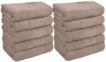Ralex Pucioasa Pachet 10 prosoape baie 70x140 cm Bumbac 100%, Greek Border 500 grame/mp, Bej (100.279-10-bej) Prosop
