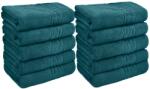 Ralex Pucioasa Pachet 10 prosoape baie 70x140 cm Bumbac 100%, Greek Border 500 grame/mp, Turcoaz (100.279-10-turcoaz) Prosop